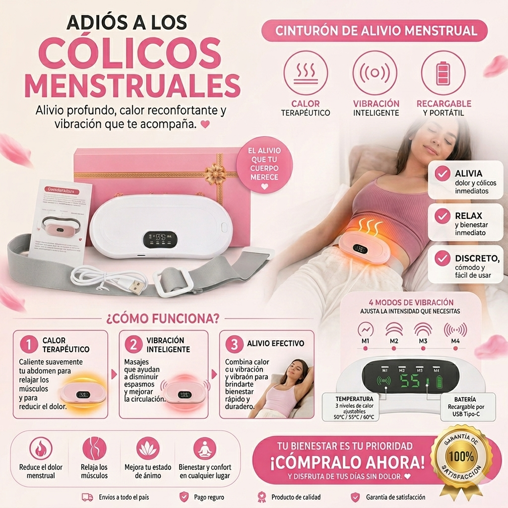 Masajeador Banda Colicos Cinturon